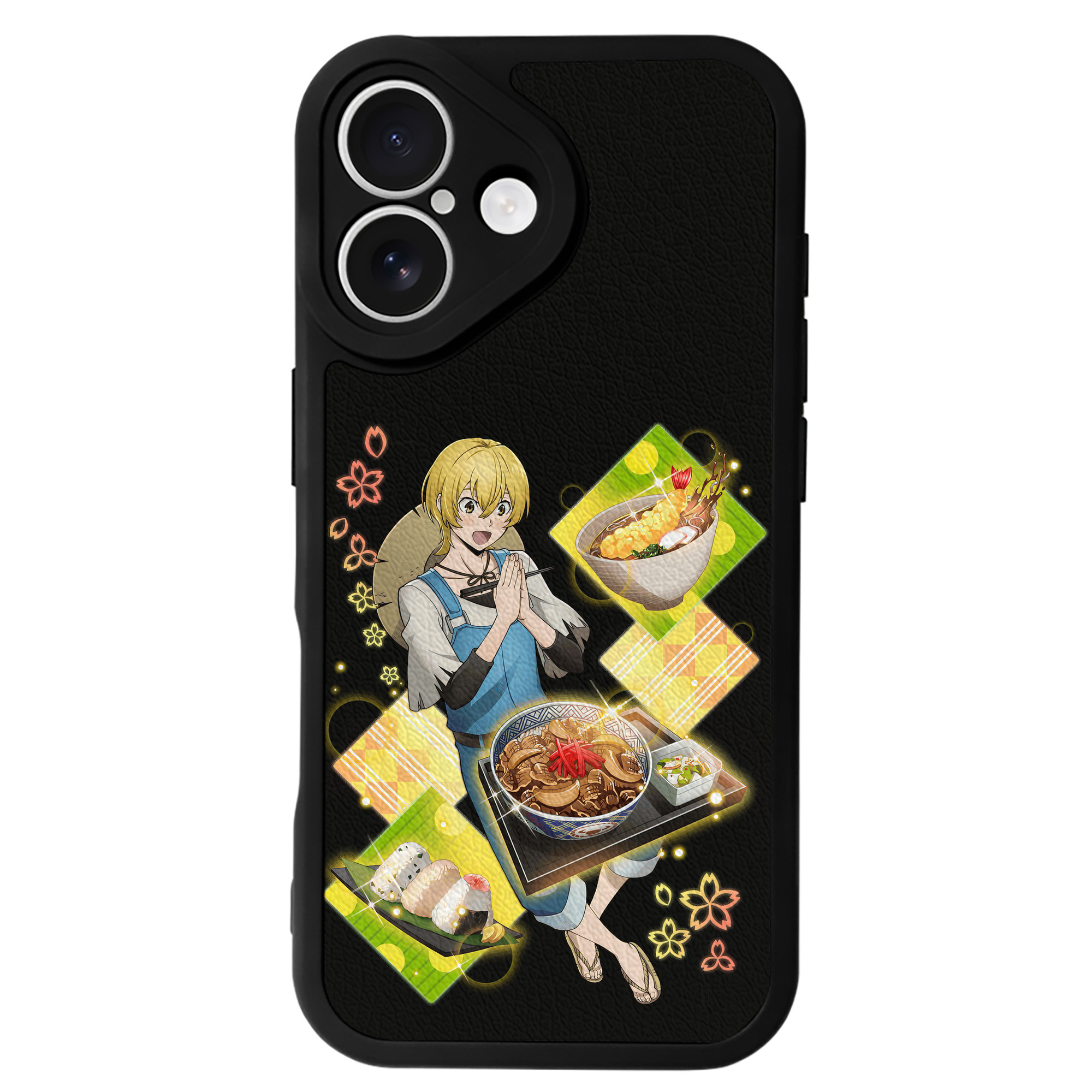 （画像用） 文豪ストレイドッグス Bungo Stray Dogs 【iPhone 16シリーズ対応】シリコンスマホケース（レザー調） 材質：シリコン